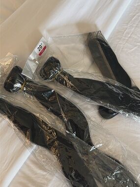 Black 20" Human Hair Weave Bundles